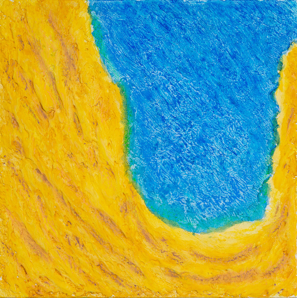 Moussa Mbarek, Farben der Wüste - See